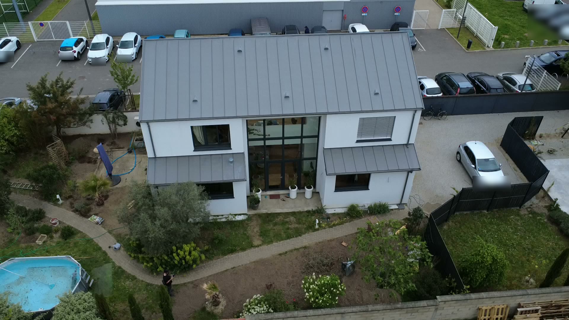 Maison neuve en ossature acier léger à Chatou